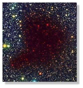 <br />Un petit nuage de gaz et de poussières appelé Barnard 68. Les observations ont montré que le nuage risque de s'effondrer à tout moment sur lui-même pour donner naissance à une étoile et peut-être à des planètes.&copy; ESO/VLT 