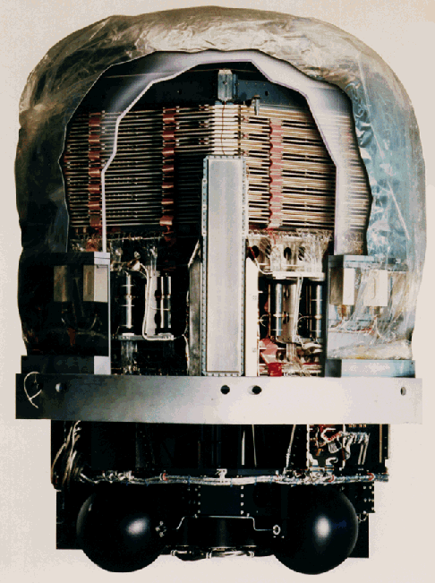 Instrument Egret à bord du satellite CGRO.