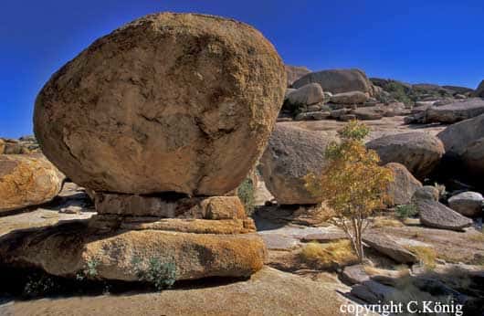 Granite de Ameib - Namibie.