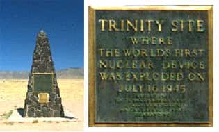 Mémorial du site de Trinity.