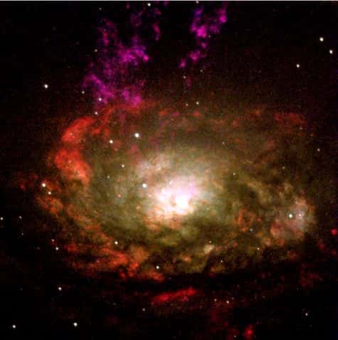 Galaxie spirale. © DR