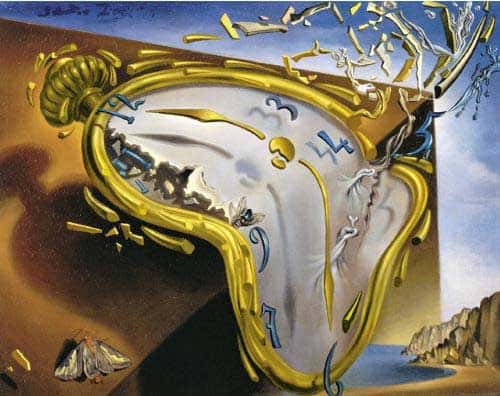 L'horloge de Dalí ou une vision du temps qui passe. 
