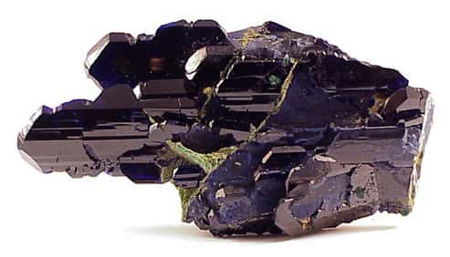 Azurite extraite de la mine de Tsumeb. © DR