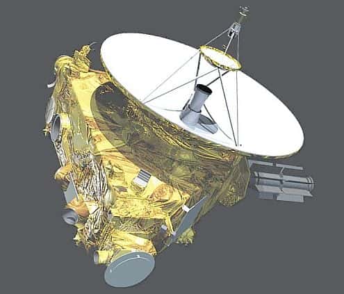 Vue d'ensemble de la sonde New Horizons.© Nasa