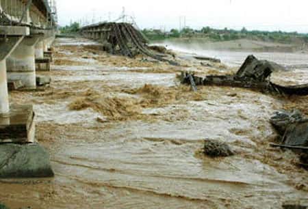 Le fleuve Jaune en crue. © www.xinsheng.net