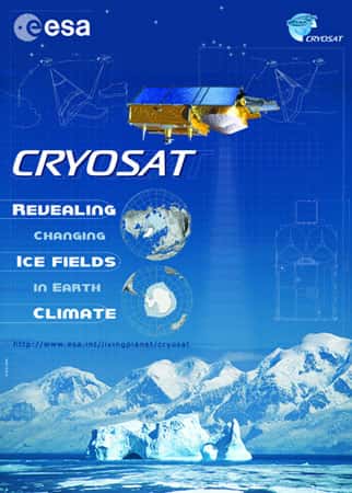 Poster de promotion édité par Cryosat. © DR, reproduction et utilisation interdites