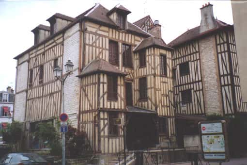 Troyes et les maisons à colombage