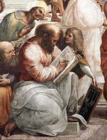 Pythagore peint par Raphaël. © DP