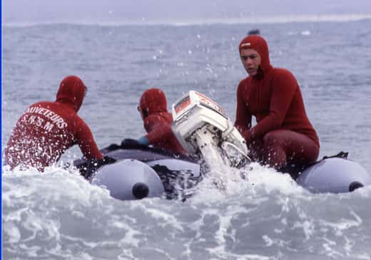 Intervention des sauveteurs en mer. © SNSM 