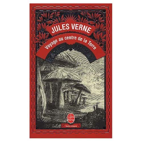 Le roman <em><a title="Voyage au centre de la Terre sur Amazon" target="_blank" href="http://www.amazon.fr/gp/product/2253012548?ie=UTF8&tag=futurascience-21&linkCode=as2&camp=1642&creative=6746&creativeASIN=2253012548">Voyage au centre de la Terre</a></em> de Jules Verne. © LGF, Livre de Poche