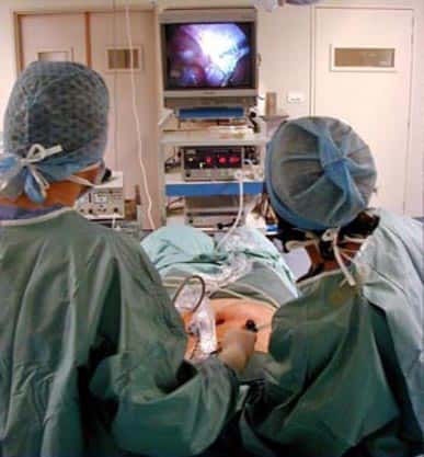La chirurgie laparoscopique. © urologieversailles.org