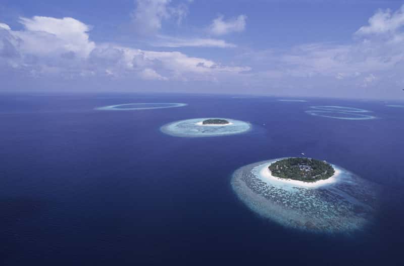 Atoll des Maldives. © Alexis Rosenfeld, reproduction interdite