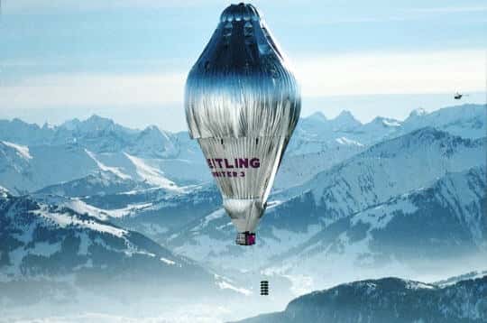 Le premier tour du monde en ballon a été à l'origine de l'idée de l'avion solaire. © Bertrand Piccard