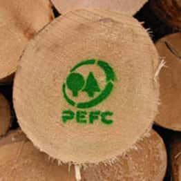 Le label PEFC garantit un papier produit à partir d'une gestion durable des forêts. © DR