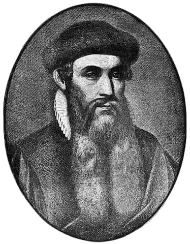 Gutenberg, considéré comme l'inventeur de l'imprimerie typographique en Europe. © Domaine public
