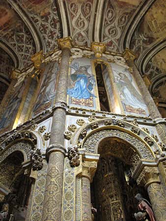 Intérieur de la rotonde dans le couvent de l'ordre du Christ. © Portogall2007, CC by-sa 2.0