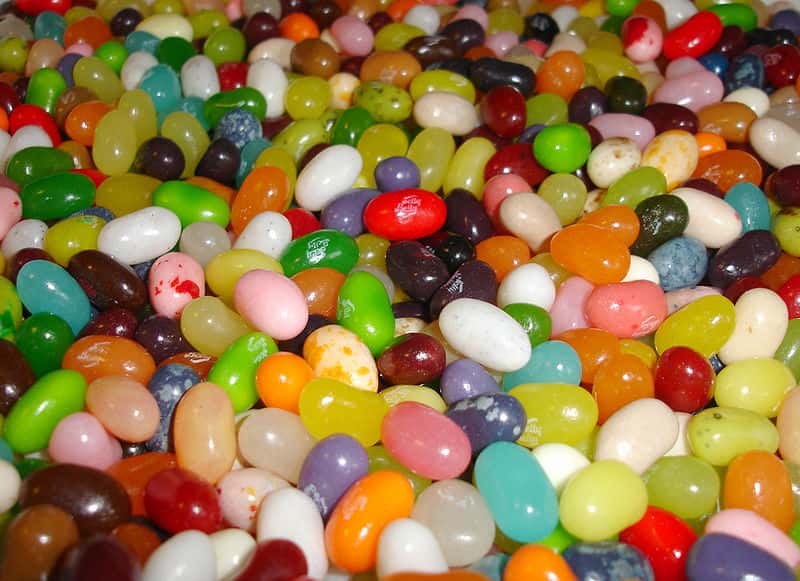  <br />Les colorants alimentaires (qui sont des additifs alimentaires) sont souvent présents dans les bonbons. © Brandon Dilbeck, Wikimedia, CC by-sa 3.0
