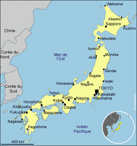 Les différentes villes pour vous repérer avant votre voyage au Japon. Avec plus de 37 millions d’habitants, l’agglomération de Tokyo est l’aire urbaine la plus peuplée du monde. © DR