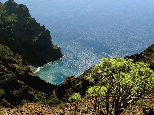 Baie près de Masca, sur l'île de Tenerife, aux Canaries. © Jens Steckert CC, by-sa 3.0