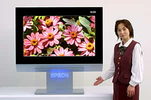 Le plus grand écran OLED au monde - Epson, 40&amp;#8243; (prototype) 