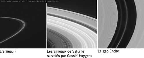 Cassini a pour mission de nous permettre de mieux comprendre la formation des anneaux de Saturne. © DR