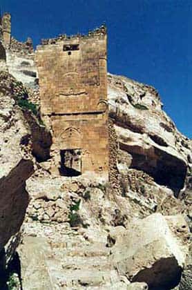 Tour du XII<sup>e</sup> siècle, à Hasankeyf. © DP