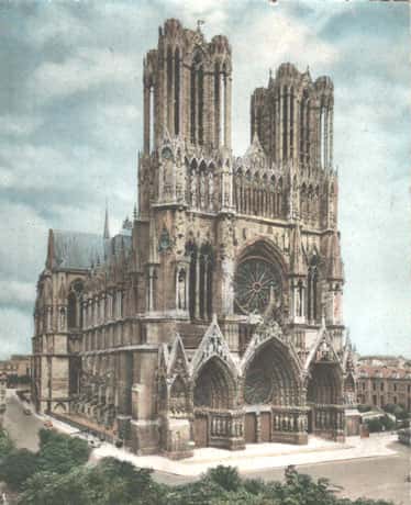 Cathédrale de Reims, capitale du champagne
