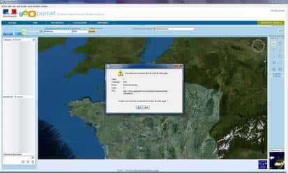 Géoportail coincé entre Bing Maps 3D et Google Earth