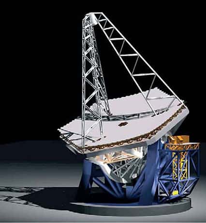 ELT, projet européen, télescope de 50 mètres. © Reproduction et utilisation interdites 