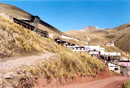 Mine de Huancavelica, au Pérou. © DR