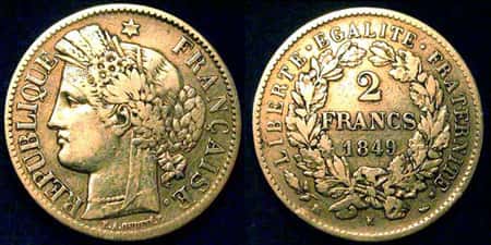 2FF Ceres 1849 France.