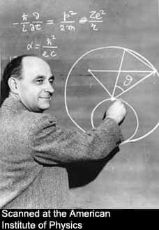 Le prix Nobel Enrico Fermi (1901-1954).