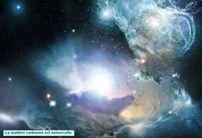 Le milieu interstellaire contient une centaine de molécules. Certaines d'entre elles seraient précurseurs des acides aminés. © DR