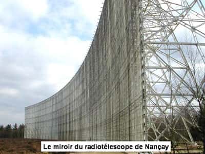 le radiotélescope de Nançay est utilisé pour l'astronomie et l'astrophysique. Les chercheurs tentent toujours de recréer la vie en laboratoire. © DR