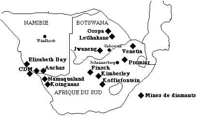 Mines <em>De Beers</em> en Afrique du Sud. © De Beers