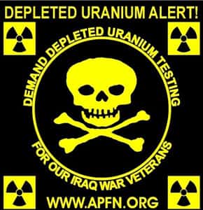L'uranium appauvri est potentiellement chimiotoxique et radiotoxique. © DR