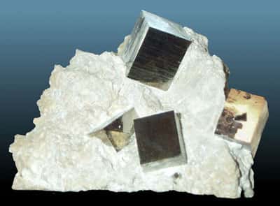 Pyrite. © Dave Barthelmy, Webmineral
