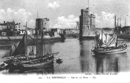 Rochelle, carte postale ancienne