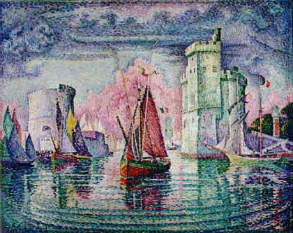 Paul Signac le Port de La Rochelle