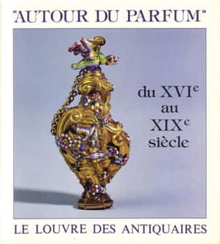 Affiche d'exposition de flacons, au Louvre. © DR