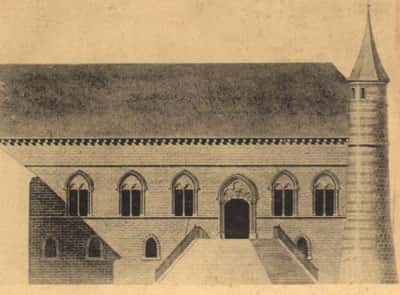 Troyes - façade du Palais AF Arnaud 1837 