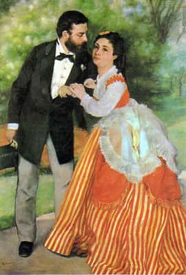 Les fiancés ou le ménage Sisley - 1868 - Wallraf-Richartz Museum