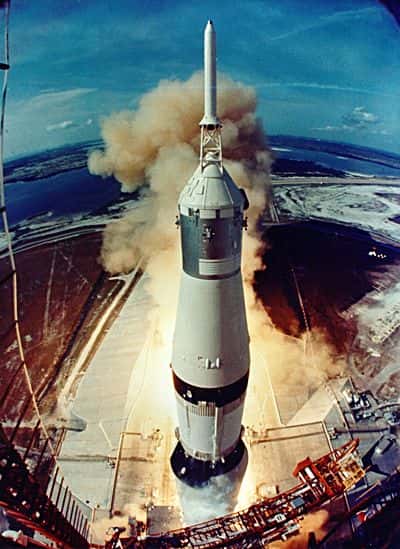 Départ d'Apollo 11. Crédit Nasa