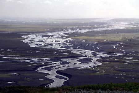 Paysage à Skeiðarársandur. © Wikipédia