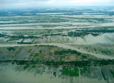 Figure 11 : Inondation au Bengladesh. 