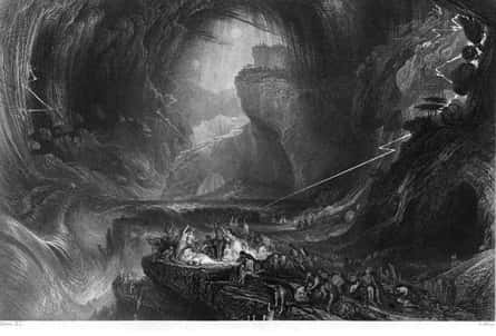 Figure 22 : « Evening of the Deluge » de John Martin (1828). 