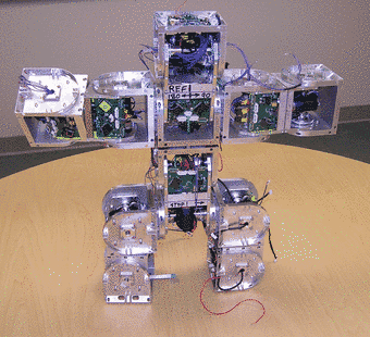 Superbot, le futur robot domestique polymorphe ? © <em>Polymorphic Robotics Laboratory</em>