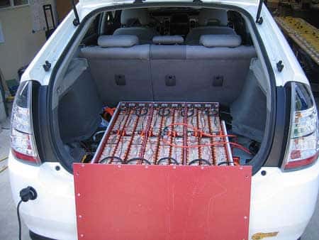 Les batteries de la Volt, voiture électrique © LossIsNotMore  Wikipedia