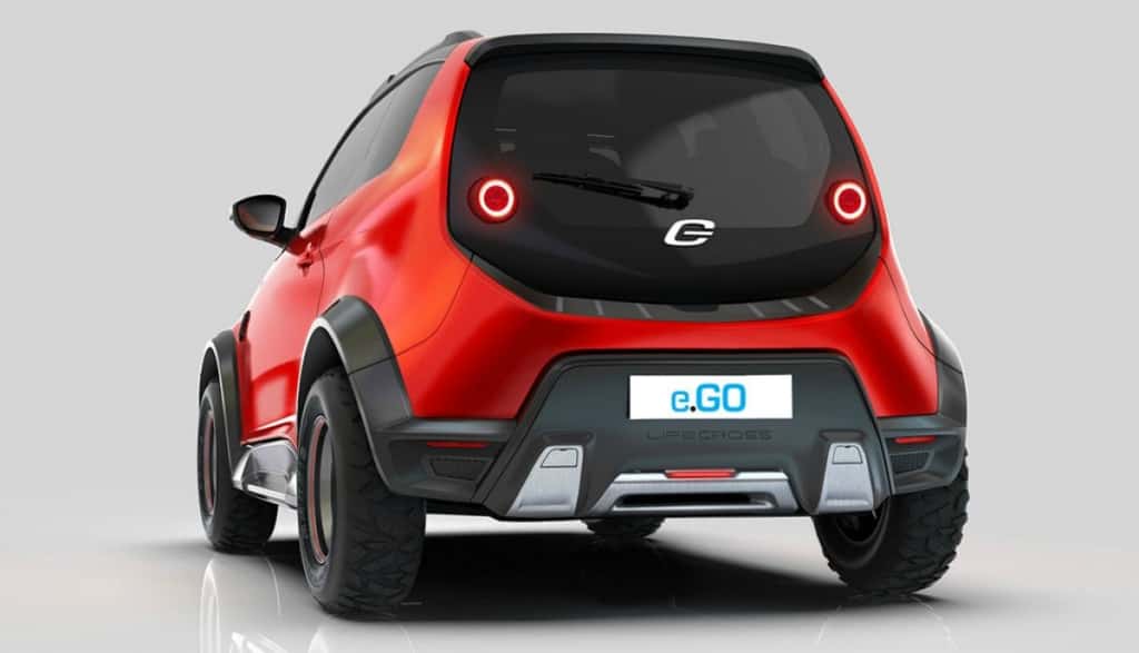 Le e.GO Life Concept Cross se veut être un véhicule utilitaire propre et urbain. © e.GO Mobile AG