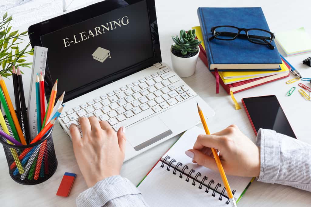 Le e-learning, une méthode de formation à distance aux nombreux avantages. © Dodor_Inna, Adobe Stock       